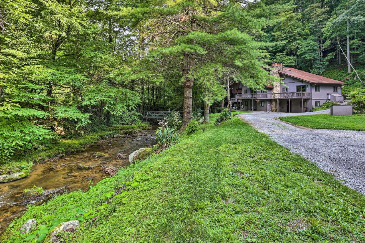 Roan Mountain Creekside Cabin Hike And Fish! Exterior photo